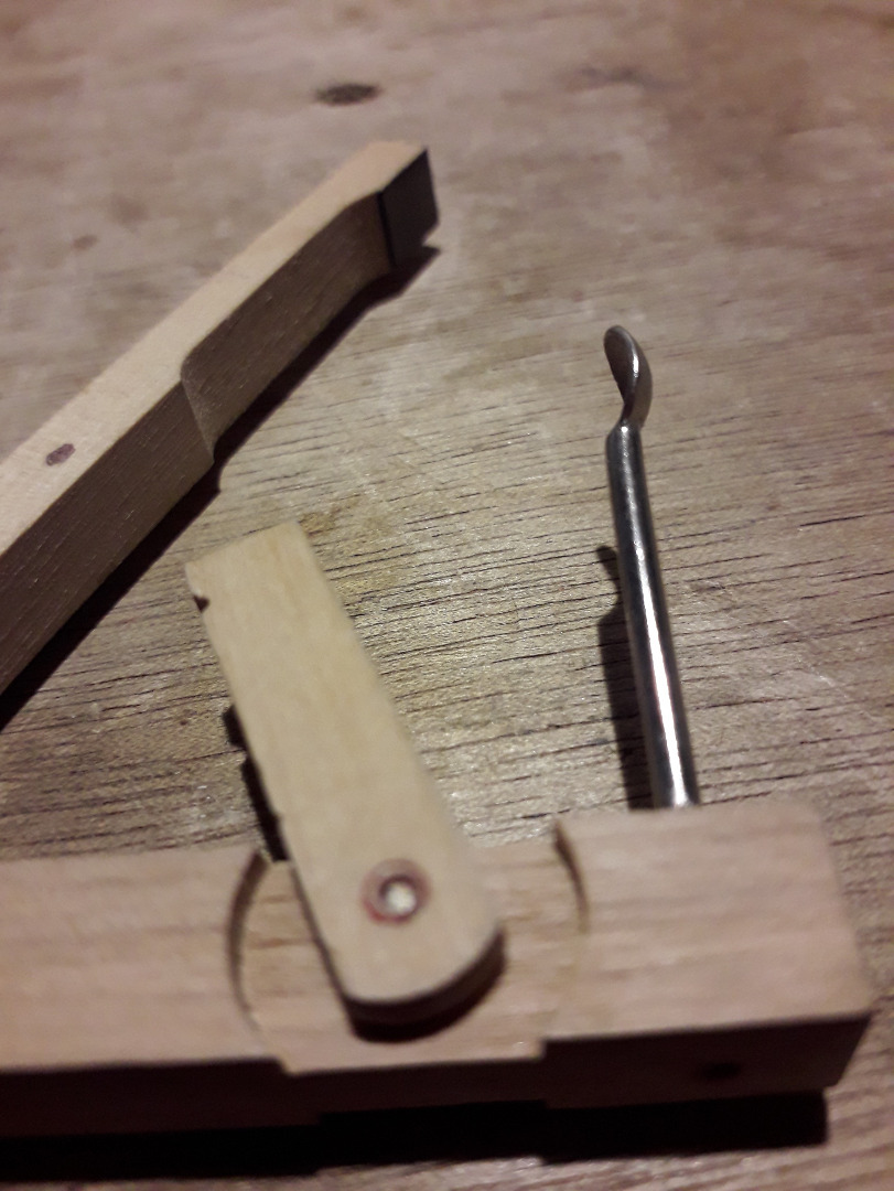 Articulation d'un chevalet