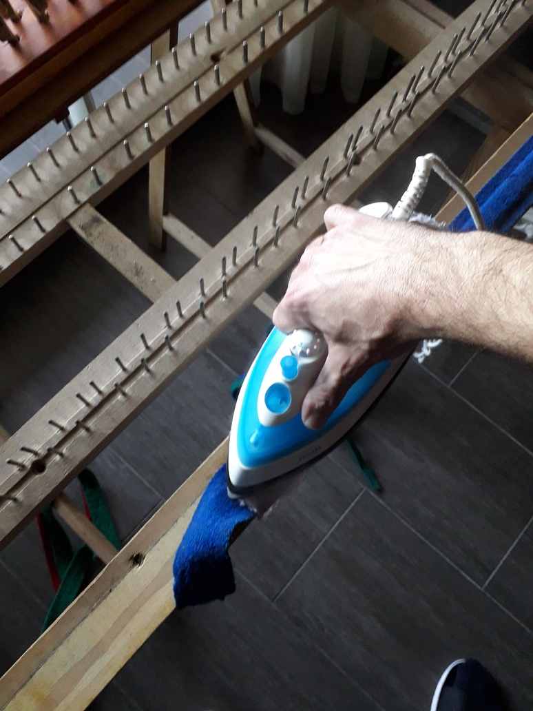 Degarnissage barre fond de clavier