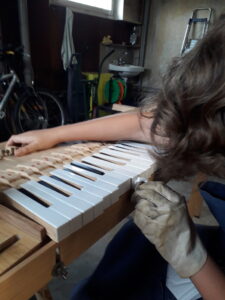 Nettoyage approfondi du revêtement de clavier