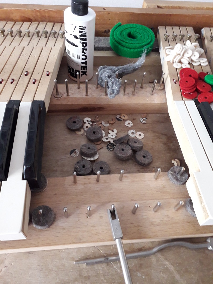 Remplacement des mouches étape 2