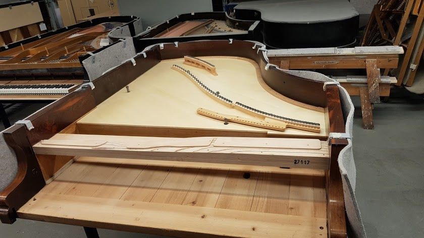 Table d'harmonie assemblée